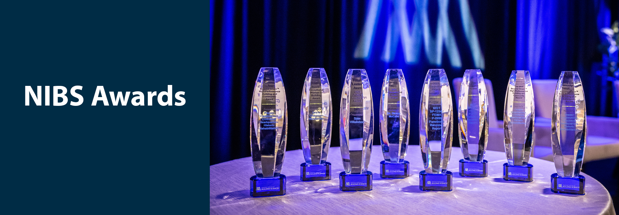 Awards banner